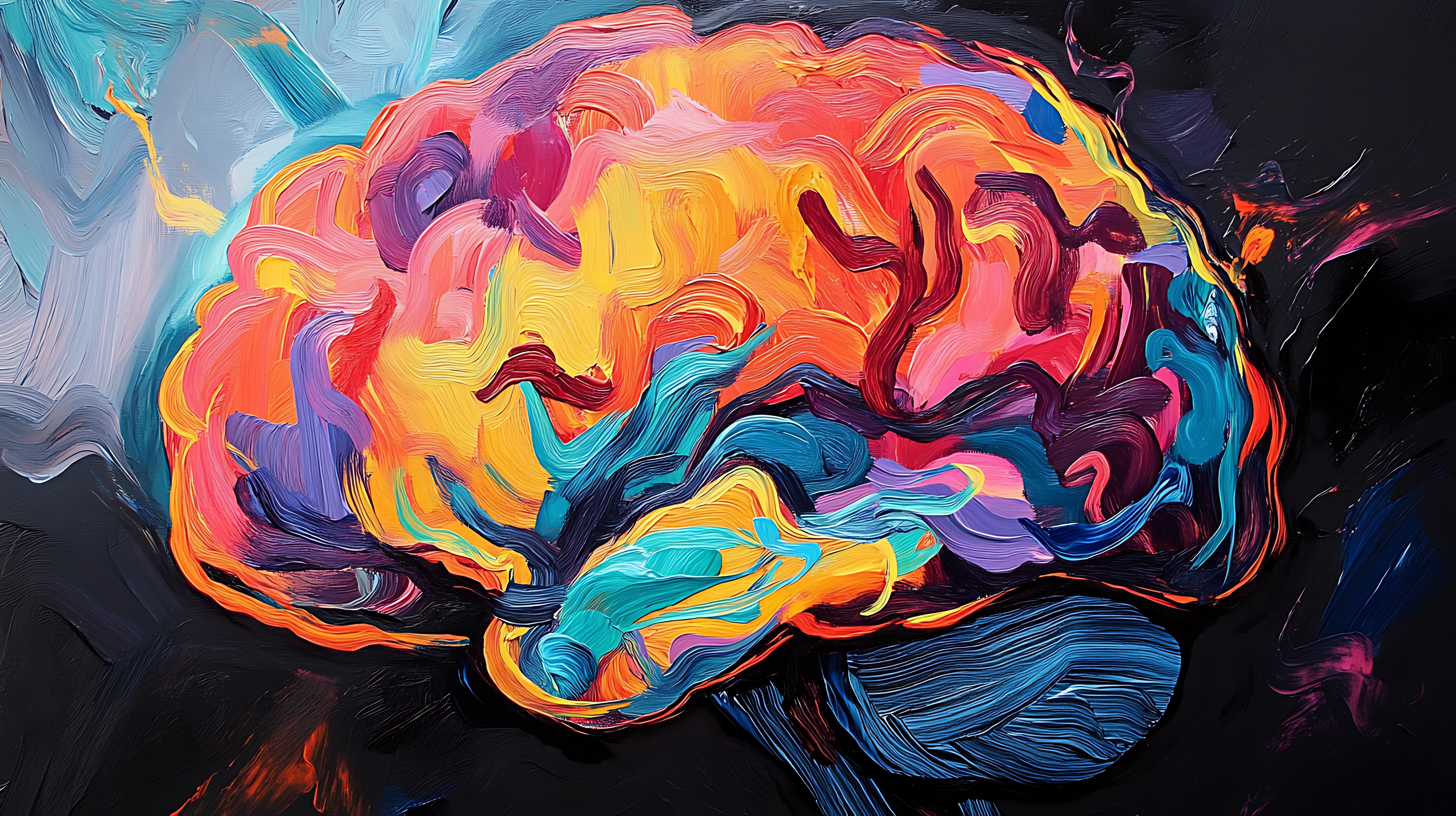 The vibrant complexity of the human brain